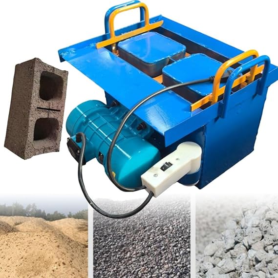 Concrete Block Machine, Extruded Brick Machine, Electric Hollow Block Machine, 45 Seconds Fast Forming, 30 Bricks per Hour, Vibration Frequency 212 Times/Minute