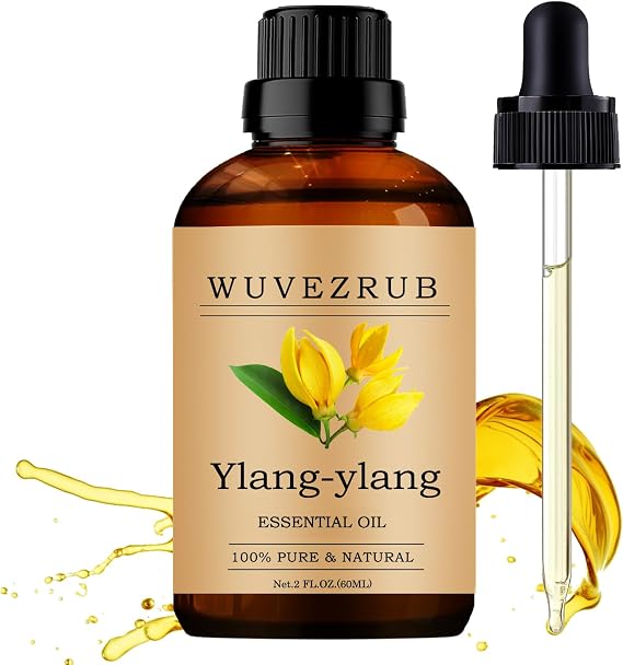 Ylang-Ylang Essential Oil for Diffuser Aromatherapy DIY Soap-60ml