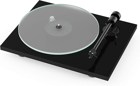 Pro-Ject T1 BT Turntable with Phono Preamp and wireless audio streaming (Black)