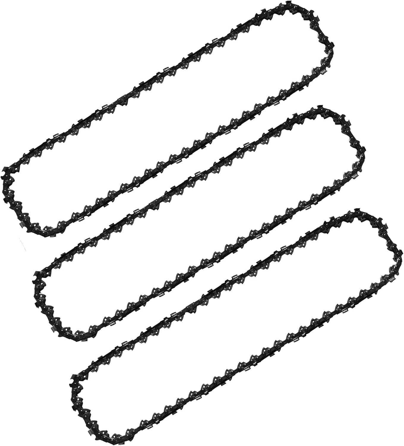 3-PACK 16 replacement chain for Worx WG300 WG303 WG303.1 WG304 Chainsaw Chain Blade 57DL 38LP .05