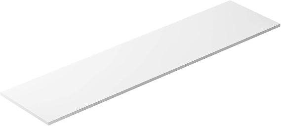 Thirteen Chefs Prep Table Cutting Board Replacement - White Plastic 48 x 11.75 x 0.5 Inch Compatible with True, Delfield, and Randell Models - Commercial Grade Poly for Restaurant Kitchen
