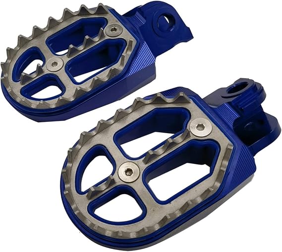 for Husqvarna TC FC TE FE TX FX 85 125 250 300 601 FS450 KTM SX SXF EXC F Motorcycle CNC Foot Pegs Footrest Pedal Replacement Upgrade Accessories