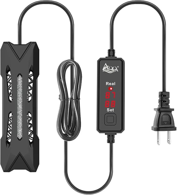 AQQA Small Aquarium Heater,Submersible Fish Tank Heater