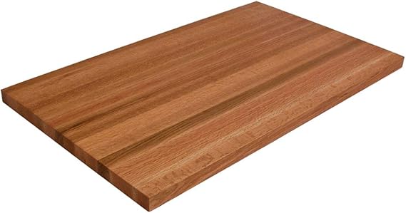 John Boos Edge Grain Red Oak Butcher Block Countertop - 1-1/2" Thick, 60"L x 38"W, Oil Finish