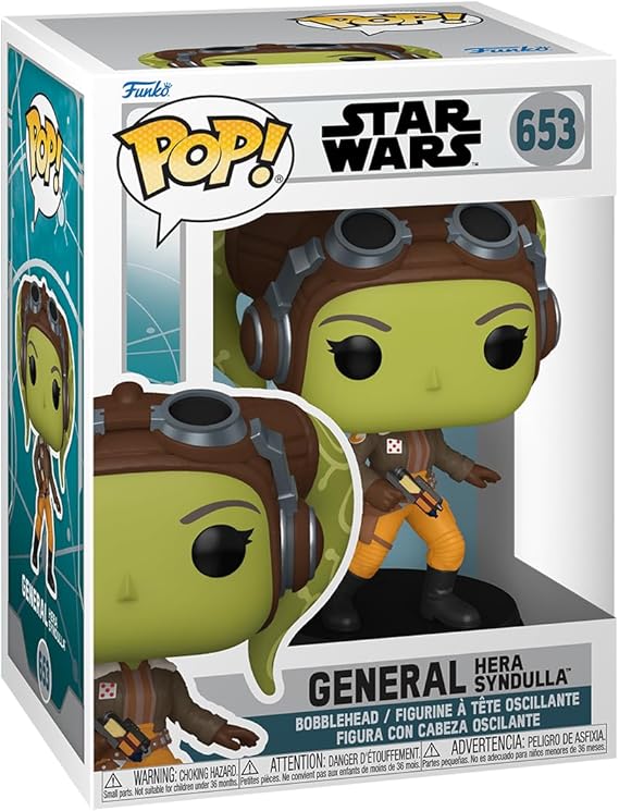 Funko POP! Star Wars: Ahsoka TV - General Hera Syndulla - Collectable Vinyl Figure - Gift Idea - Official Merchandise - for Kids & Adults - TV Fans - Model Figure for Collectors and Display