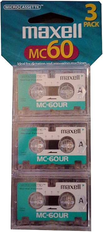 Maxell Micro Cassettes (Pack of 3)