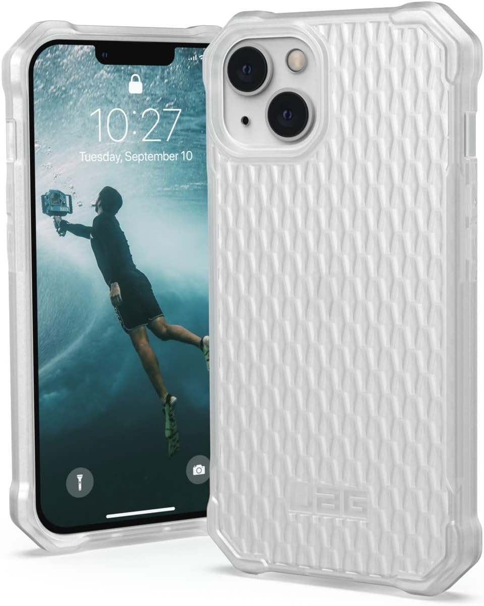 URBAN ARMOR GEAR iPhone 13 6.1 2021 Shockproof Case ESSENTIAL ARMOR Frosted Ice Japan Authorized Dealer UAG-IPH21MA-EA-FI