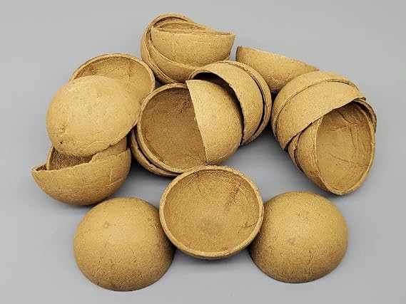 10pc 2-1/2" Paper Ball Shells (10 Sets)