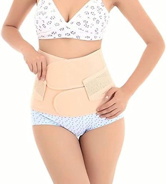 Waist Slimming Belt Shaper Wrapper Band Abdomen Abdominal Binder Women Postnatal Pregnancy Belt-Support Back After Birth Belly Band Postpartum Recoery Support Girdle Belt Belly(Size:M)