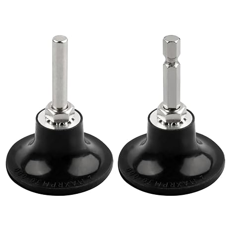 Quick Change Disc Pad Holder, 2 Inch Sanding Discs Holder, Disc Pad Quick Change Disc Adapter with 1/4" Shank-2 Pack