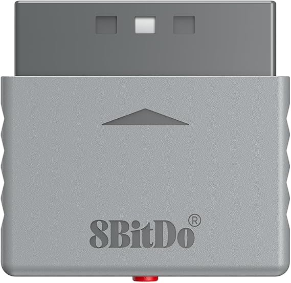 8Bitdo Retro Receiver for PS1, PS2 & Windows, Compatible with Xbox One, Series, Elite, PS4/PS5, Wii U Pro & Switch Pro Controllers