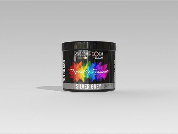 Bulletproof Metallic Pigments (Silver Grey)