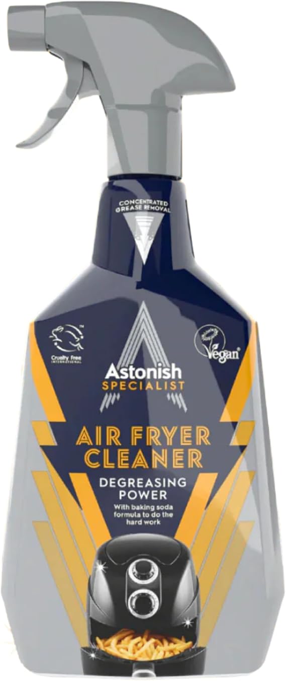 Astonish Air Fryer Cleaner Spray with Baking Soda, Non Stick Safe 25oz
