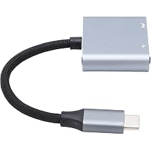 Type C to AR Glasses and Charging Adapter Portable 4K 60Hz HD for XREAL Air 2 Pro One Pro Viture One Rayneo Ari Gray 1pc