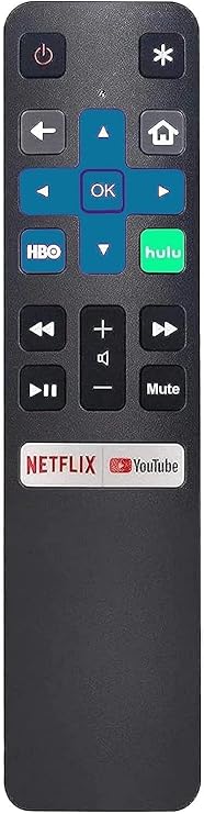 Basic Remote for Hisense 50U6HF 58U6HF 65U6HF 75U6HF. Without Voice Command.