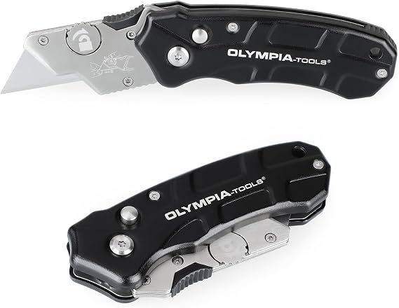 Olympia Tools Turbofold Utility Knife, 33-200