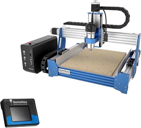 Genmitsu PROVerXL 4030S CNC Router Machine + CNC Router Offline Control Module with LCD Touchscreen