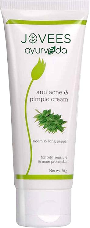 Jovees Ayurveda Neem & Long Pepper Anti Acne & Pimple Cream 60g