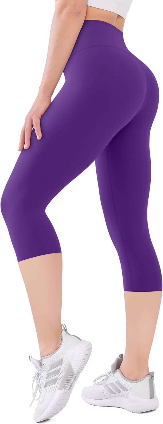 SUNCLOVE High Waisted Leggings for Women Tummy Control Buttery Soft Yoga Pants Womens Gym Workout Running Leggings