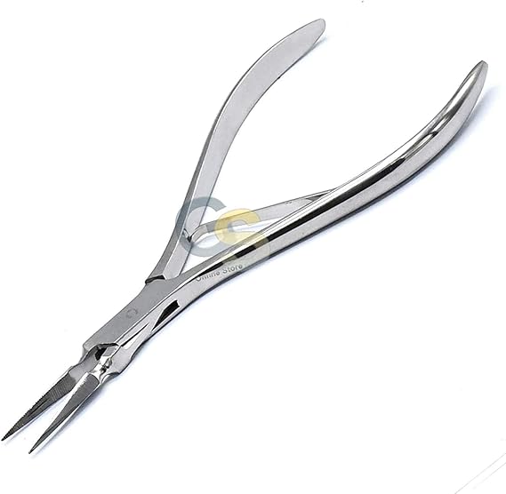 Virtus Ralk Splinter Removing Forceps 6 Inches Plier Spring Handle Style Stainless