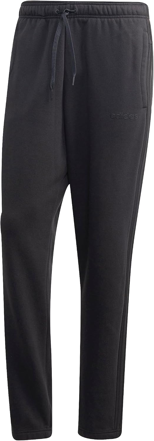 adidas mens Essentials 3-Stripes Fleece Tapered Pants