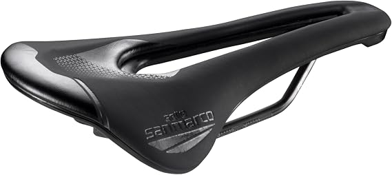 Selle San Marco Shortfit 2.0 Racing Saddle: Black/Black