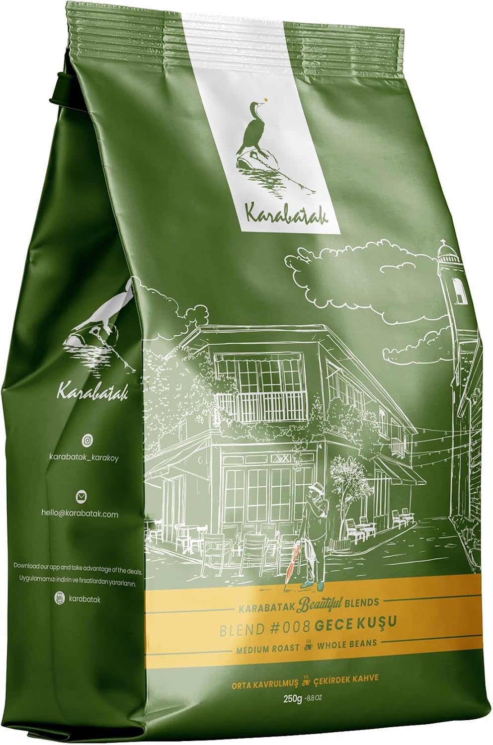 Cormorant Beautiful Blends Night Owl Bean Coffee 250 g