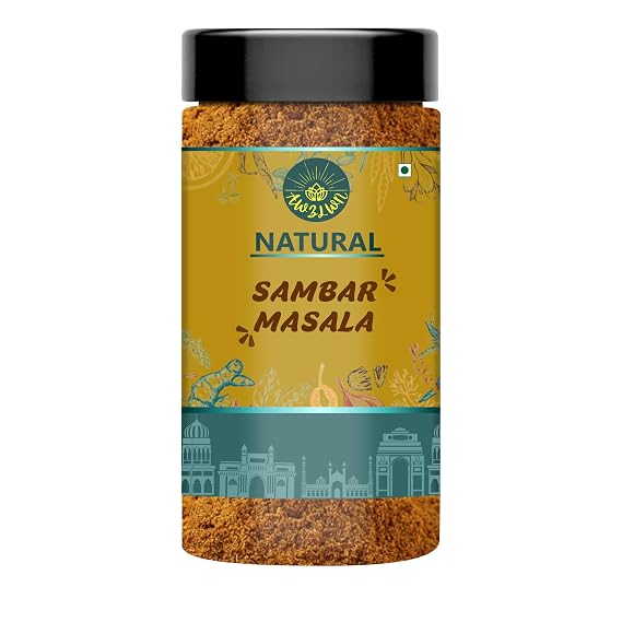 AWZLWN Natural Sambar Masala 300 GM Pack of 1 Pcs - AWZLWN