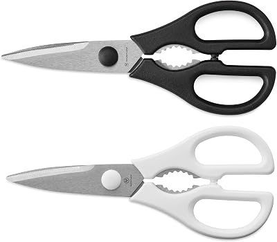 WUSTHOF Come Apart Kitchen Shears - 2pk Black & White