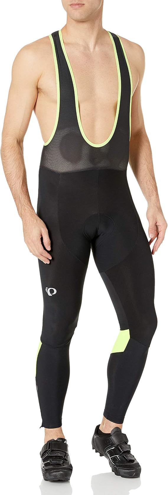 Pearl iZUMi Purr Thermal Cycling Bib Tights, Black, Large