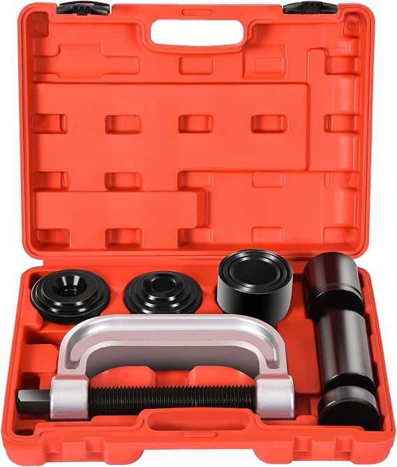 DHA Ball Joint Press Removal Kit, Heavy Duty Ball Joint Installer Remover Service Tool, for Most 2WD and 4WD Cars Light Trucks