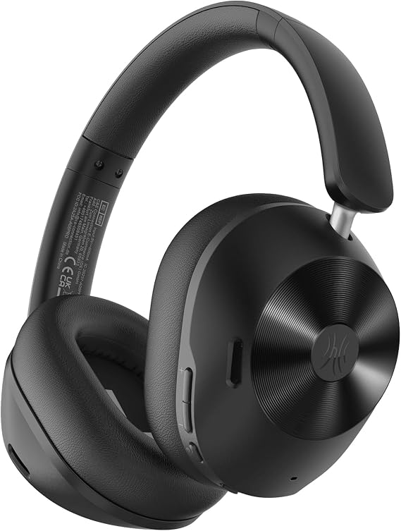 OneOdio Focus A5 Wireless Headphones, LDAC, 75H, Low Latency Game Mode | Hi-Res LDAC audio, low-latency game mode, Hybrid ANC and clear calls for music, video, mobile gaming and daily listening