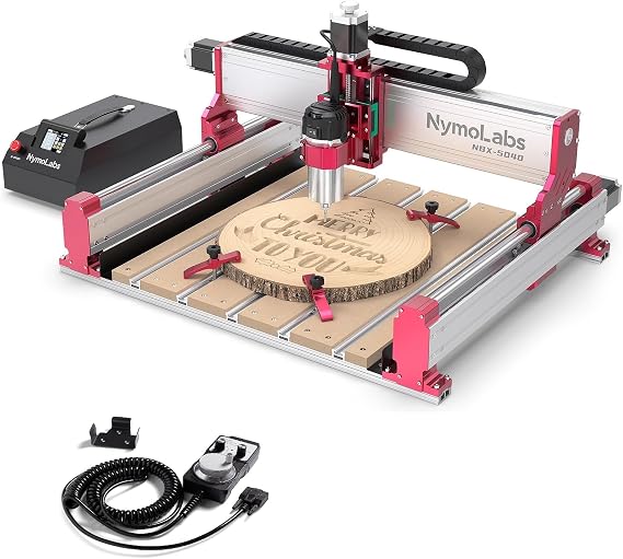 NBX-5040 CNC Router Machine + 5 Axis CNC MPG Handwheel Controller