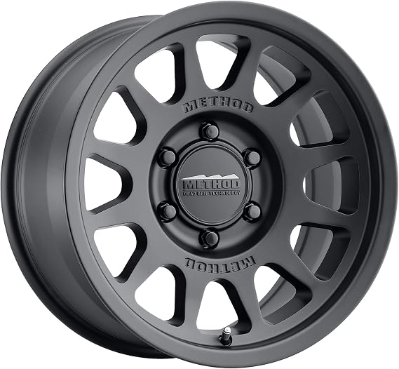 Method Race Wheels 703 Matte Black 16x8" 6x5.5", 0mm offset 4.5" Backspace, MR70368060500