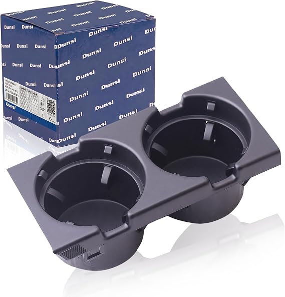 DUNSIHUI 51168217953 Front Center Side Cup Holder Console Compatible with E46 1998-2005 4 Doors 318I 320I 325I 330I Center Cup Holder Console