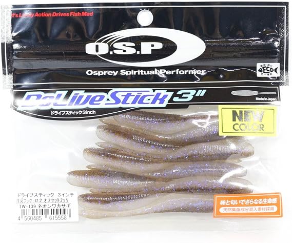 OSP Soft Lure Dolive Stick 3 Inches TW-139 (5558)