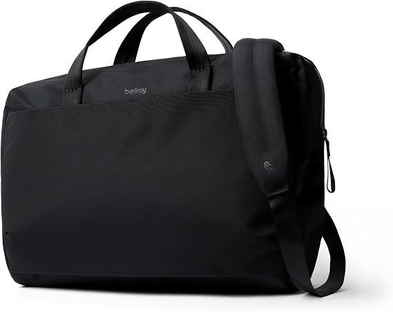 Bellroy Via Work Bag, Laptop Messenger - Black