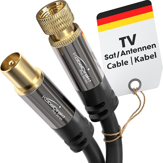 KabelDirekt – SAT/TV kablosu – 10m