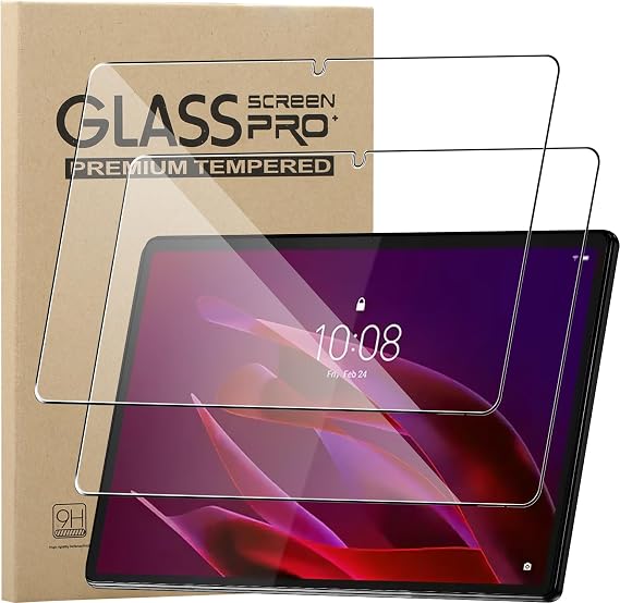 KZIOACSH 2 Pack Screen Protector for Lenovo Yoga Tab 11.1 Inch, Ultra Clear 9H Hardness Touch Sensitive Anti-Scratch Anti-Fingerprint Protective Tempered Glass Screen Guard for Lenovo Yoga Tab