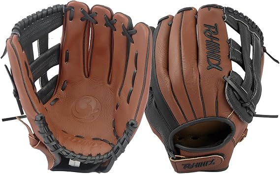 PHINIX Full Grain Leather Youth&Adult Baseball Softball Glove Sizes 11Inch -12.5 Inch