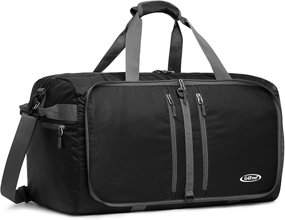 G4Free 40L/65L Foldable Travel Duffle Bag Packable Weekender Bag