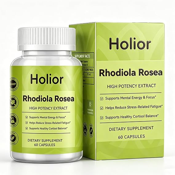 Holior Rhodiola Rosea Supplement,with Salidroside,
