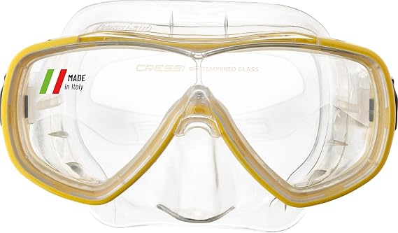 Cressi Onda Maske, Hypoalerjik Silikon, Yumuşak Maske Eteği Maske