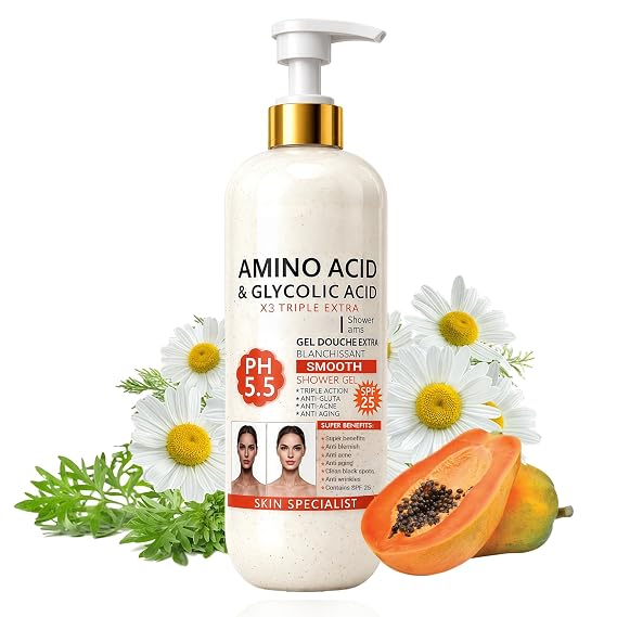 Exfoliating Body Wash,Moisturizing Body Wash Women,Hydrating Body Wash Men,Gently Exfoliates Face and Body Exfoliator Shower Gel,Foaming Bodywash Cleanser 33.8 Fl Oz