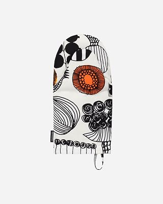 MARIMEKKO Puutarhurin Parhaat Oven Mitt with Hanging Loop – Refine Your Kitchen Décor with Our Cute Oven Mitts Made of Cotton – Kitchen Mitts for Oven 12 L x 6 W