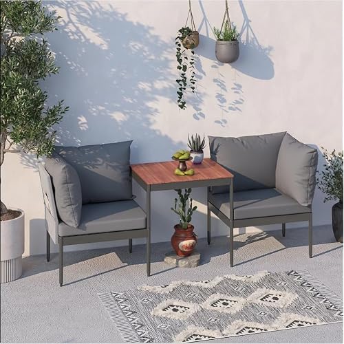Limni Home Mini Multilounge Garden and Balcony Furniture GRAY