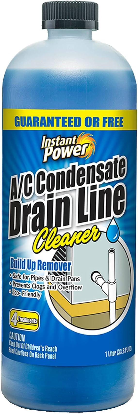 Instant Power A/C Condensate Drain Line Cleaner & Maintainer, 32 oz