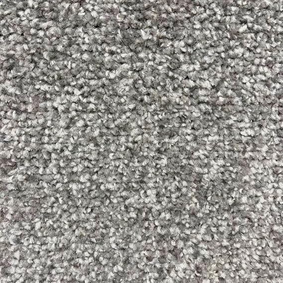 Tuda Carpets | Beaumont 8mm Soft Twist Pile Carpet with Felt Backing, 11mm Total Height | Steel (75321) - 4m x 2.5m (13ft1" x 8ft2")