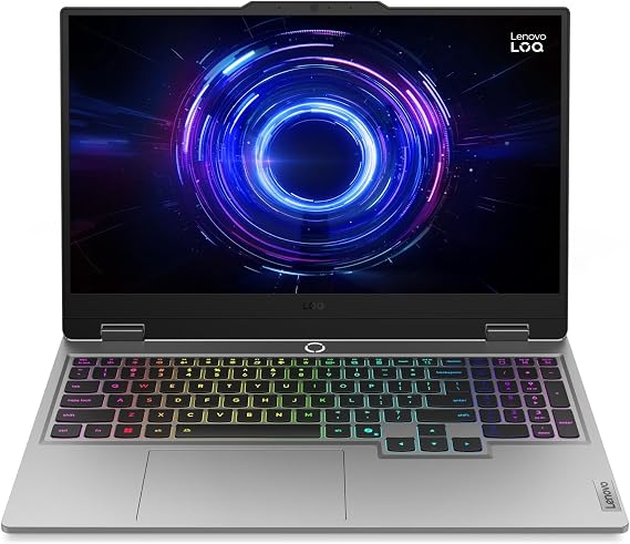 Lenovo 2025 LOQ 15.6 FHD 144Hz IPS Laptop 14-Core Intel Core i7-13650HX NVIDIA GeForce RTX 5060 64GB DDR5 2TB NVMe SSD USB-C w/DP WiFi AX RJ-45 BT Webcam HDMI2.1 Backlit KB Windows 11 Home