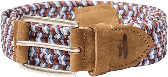 johnnie-O Cotton Stretch Belt | Men's Stretch Golf Belt | Comfortable Fit | Casual & Course